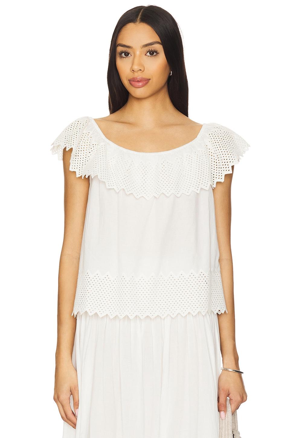 the westport top with honeycomb eyelet