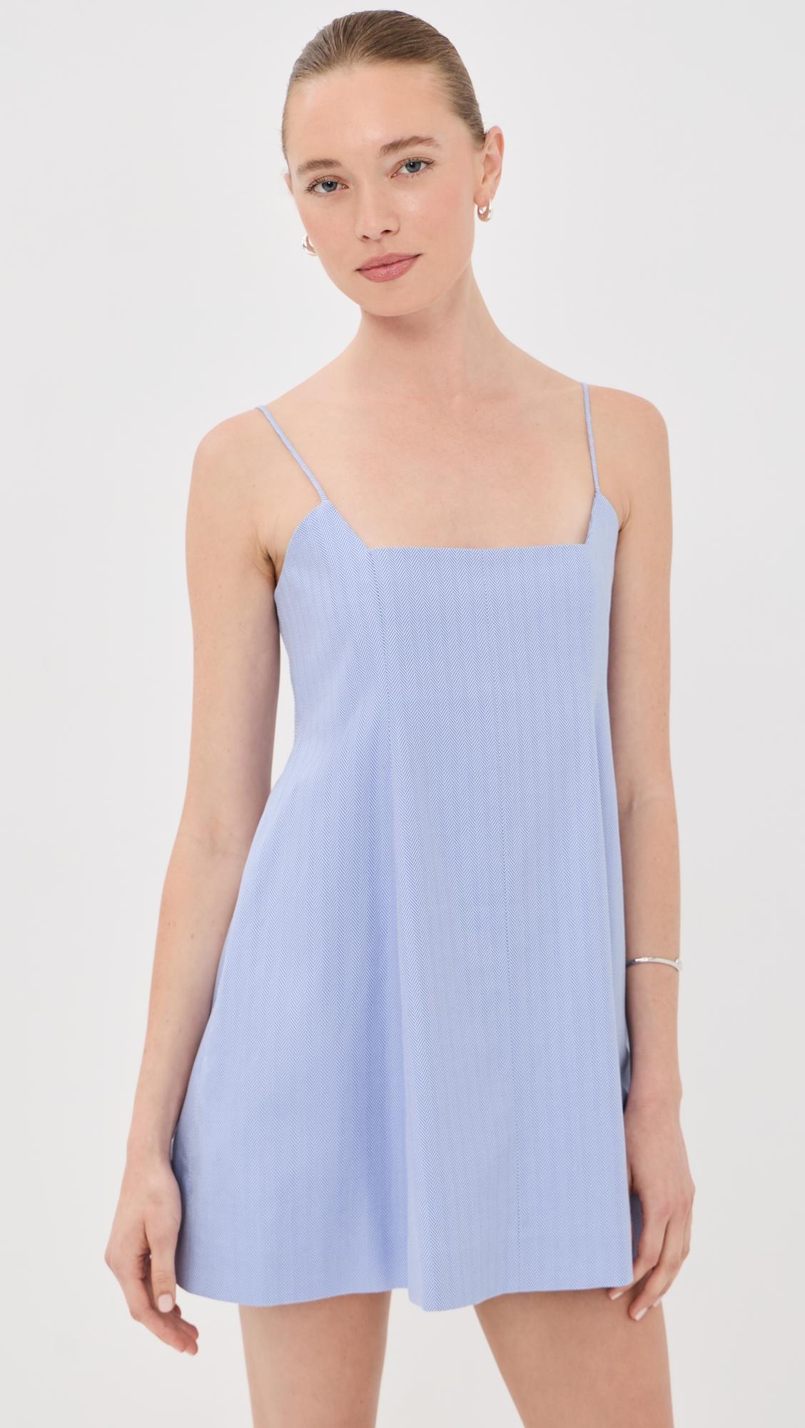 the zinnia mini trapeze dress