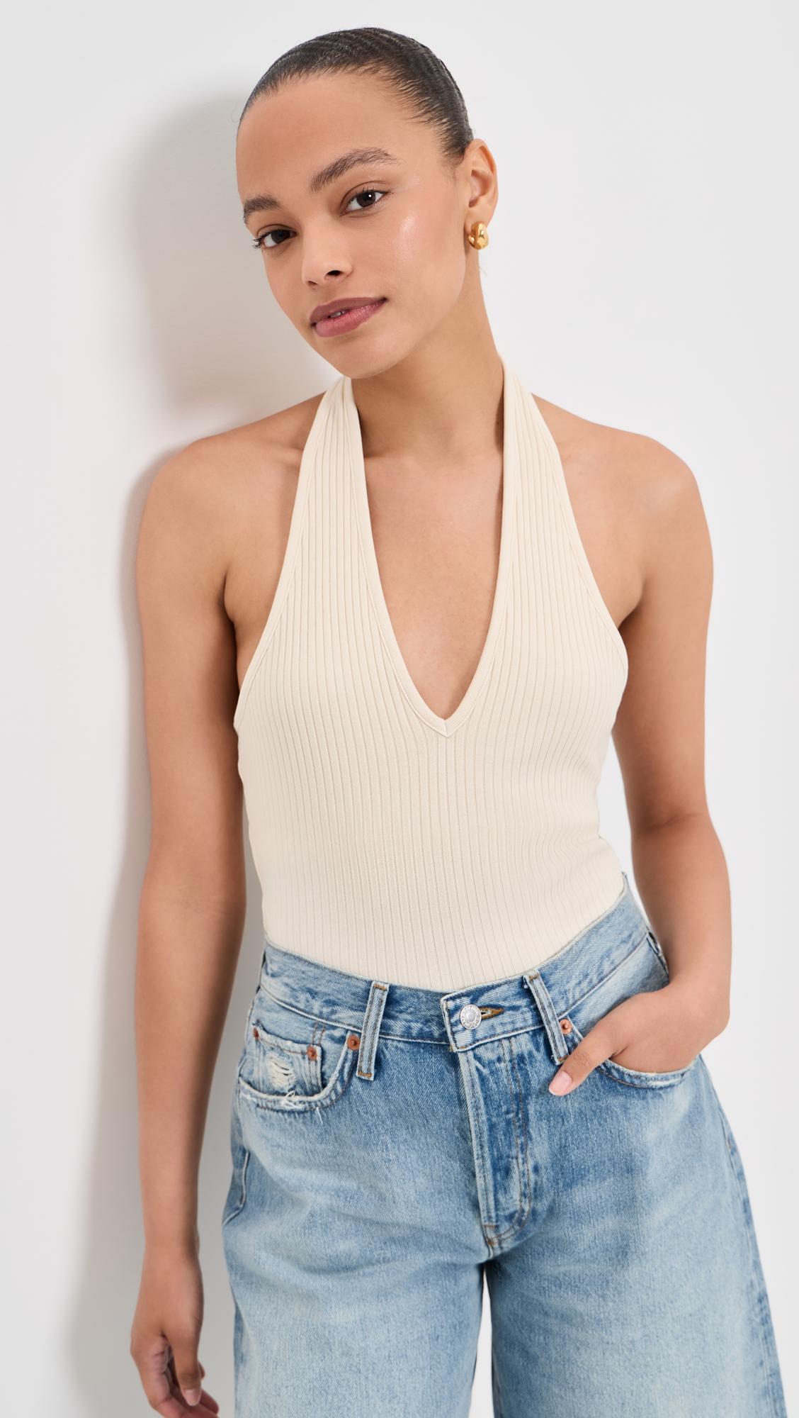 thea halter tank top