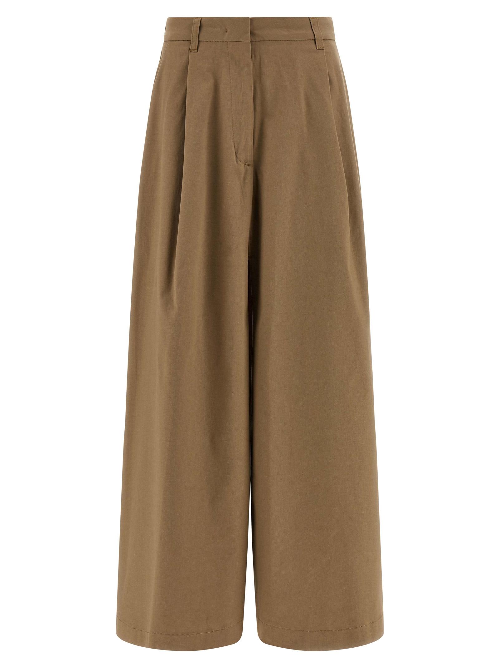 thelatest daisy skirt brown cotton - women
