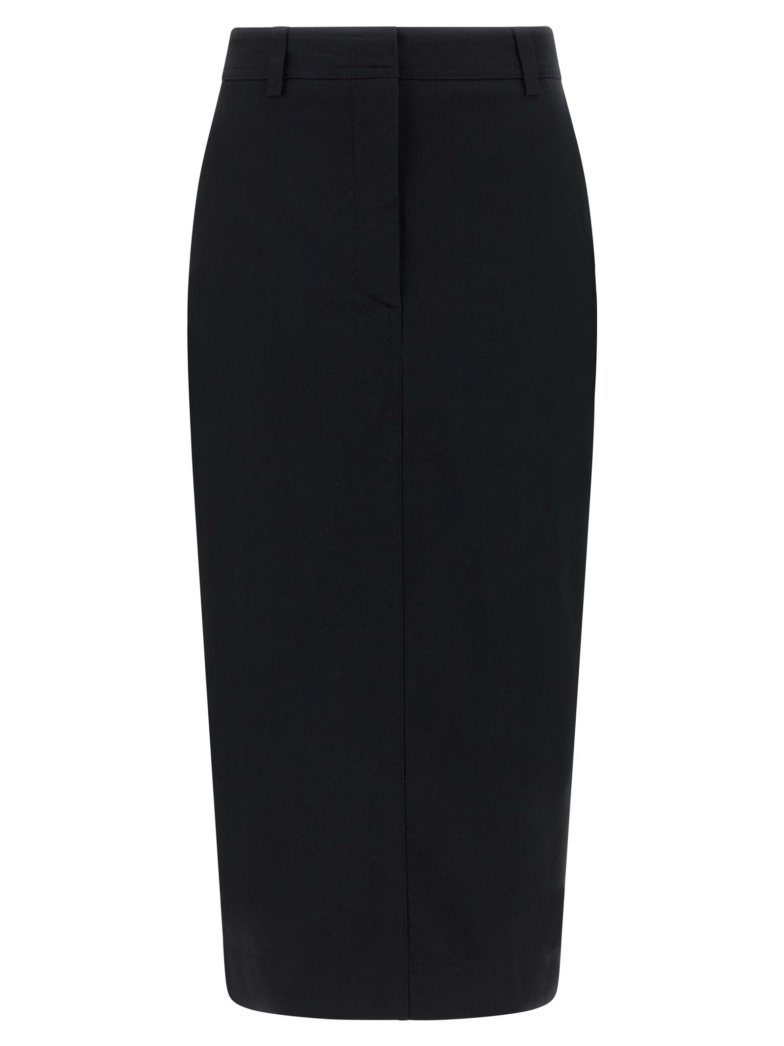thelatest donna skirt black cotton - women