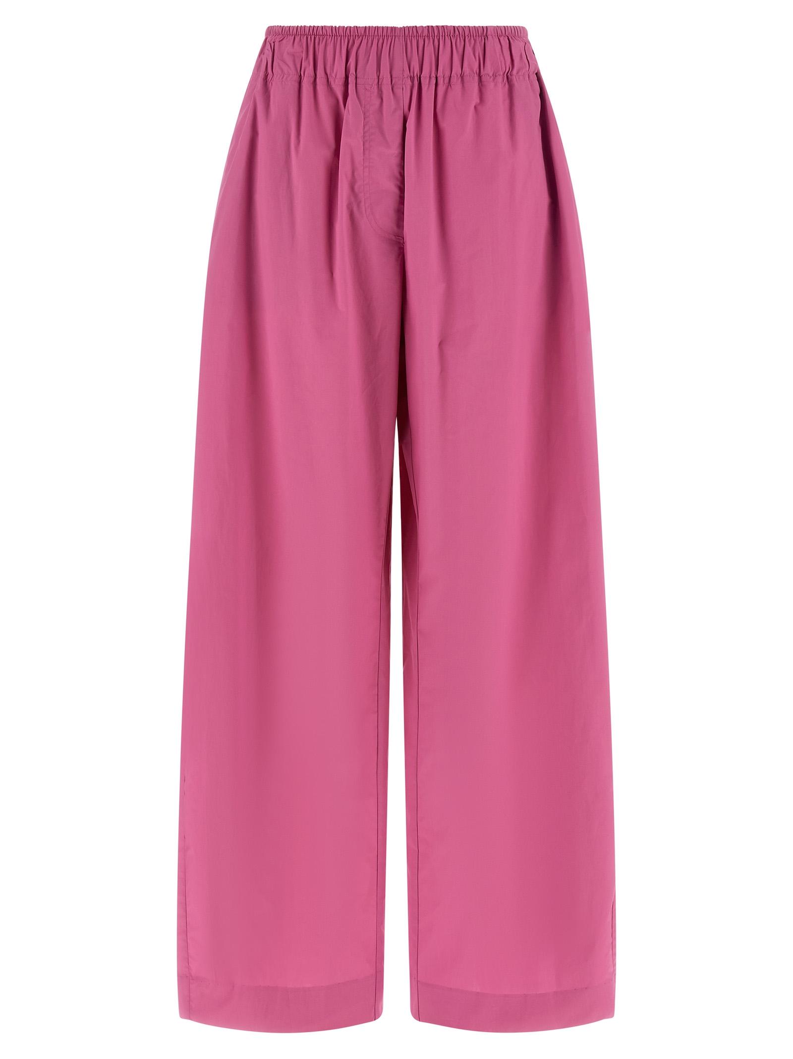 thelatest dora pants fuchsia cotton - women