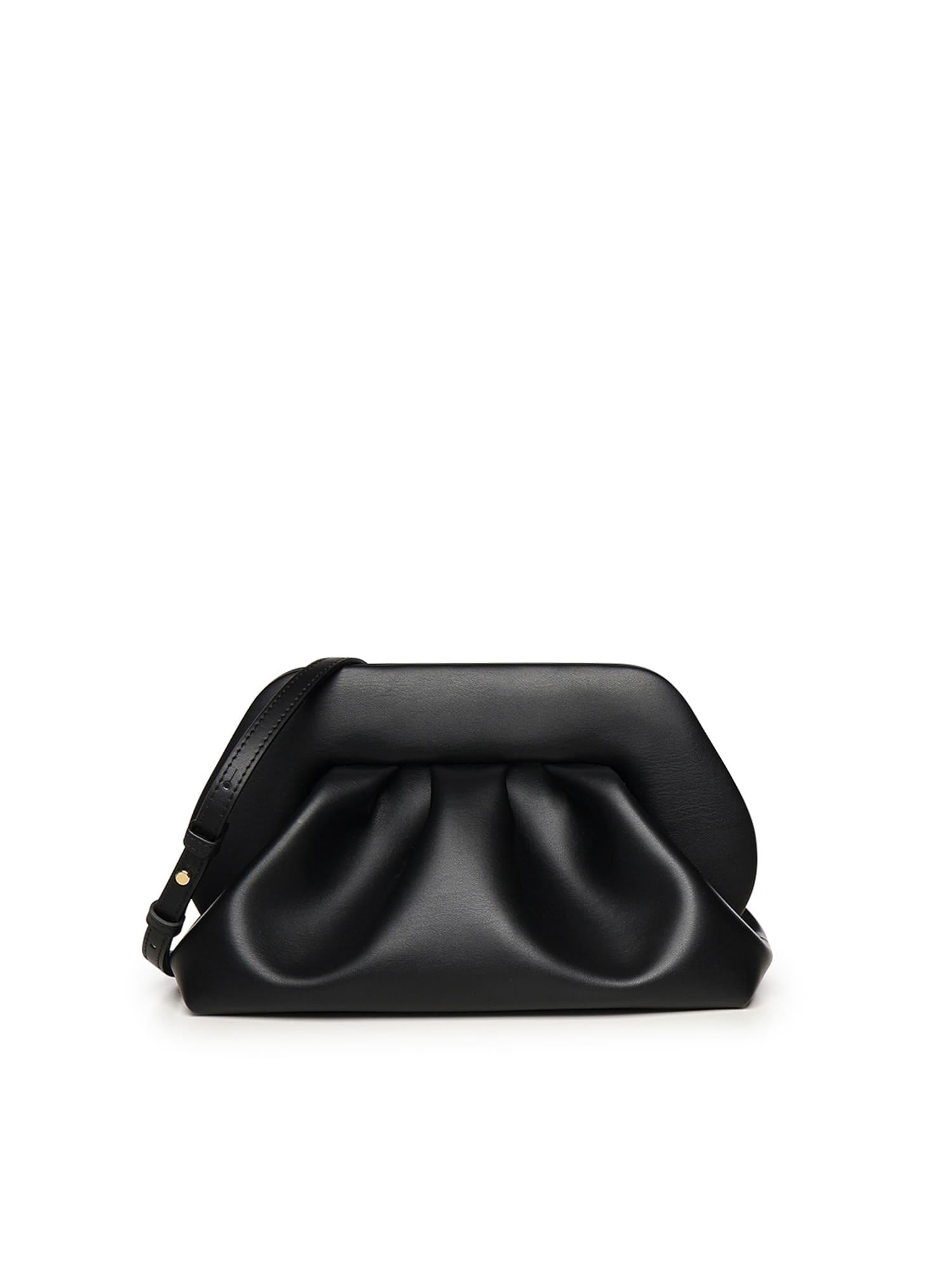 themoirè bios vegan fabric medium clutch