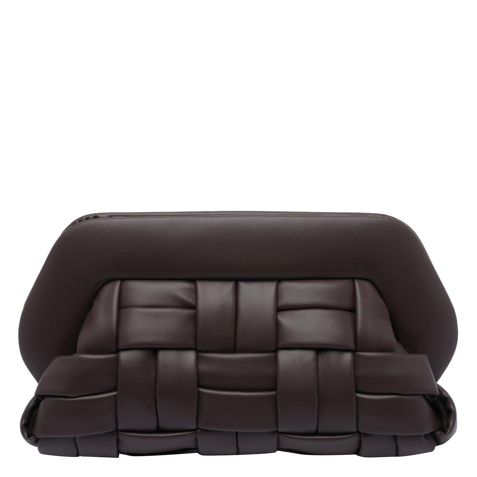 themoirè bios weaved clutch