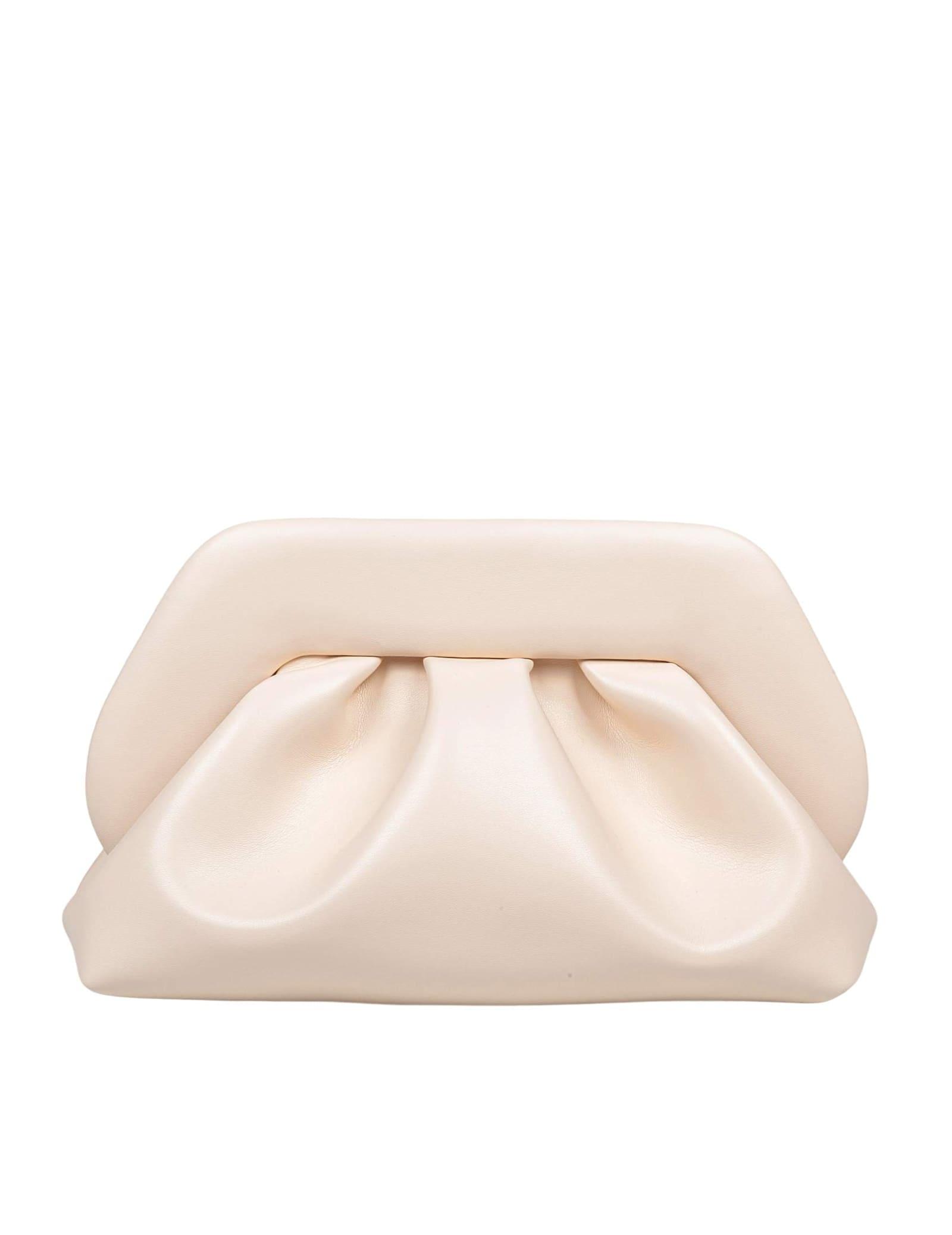 themoirè vegan fabric clutch shell color