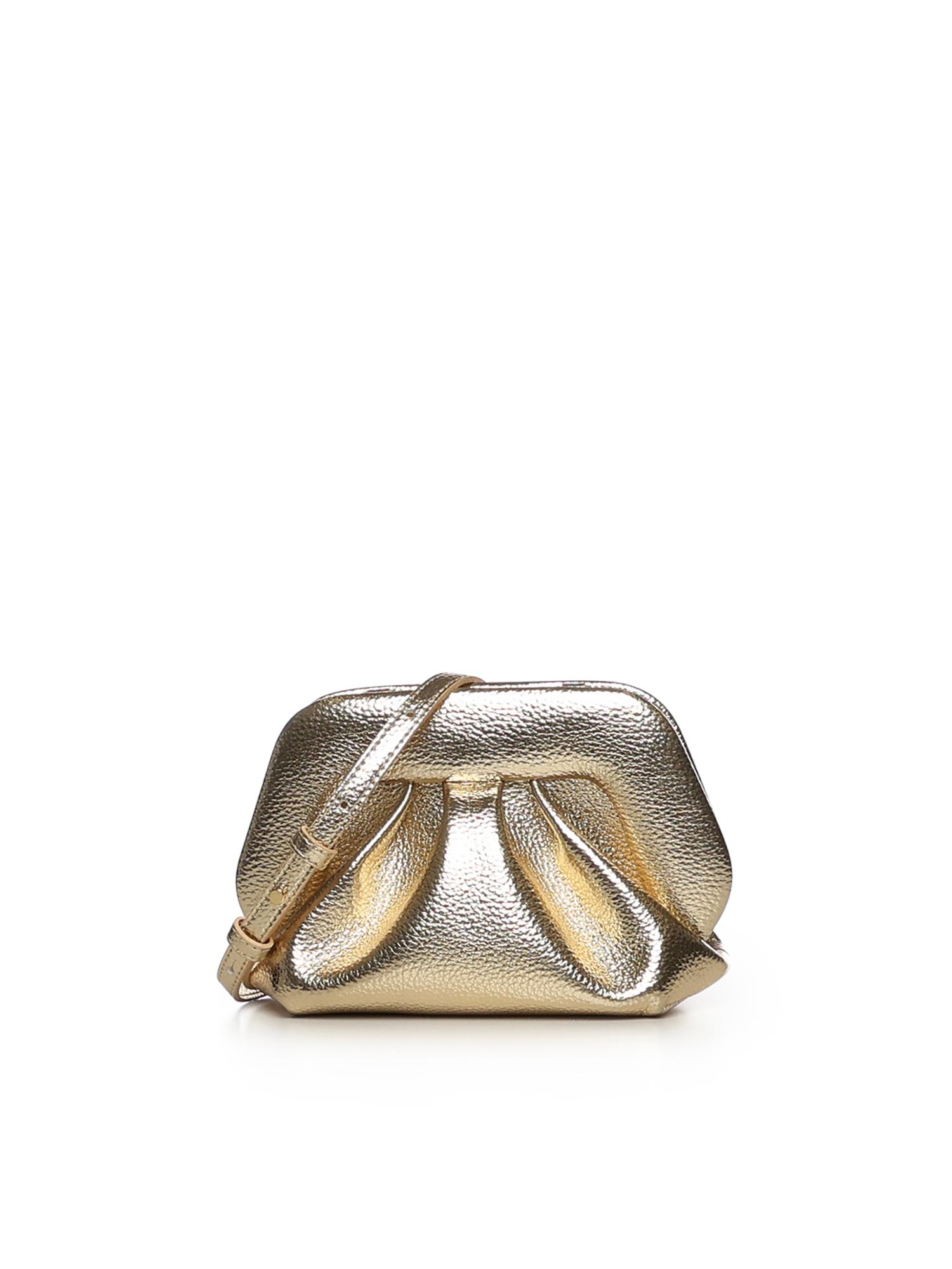 themoire' themoire bags golden polyurethane - women