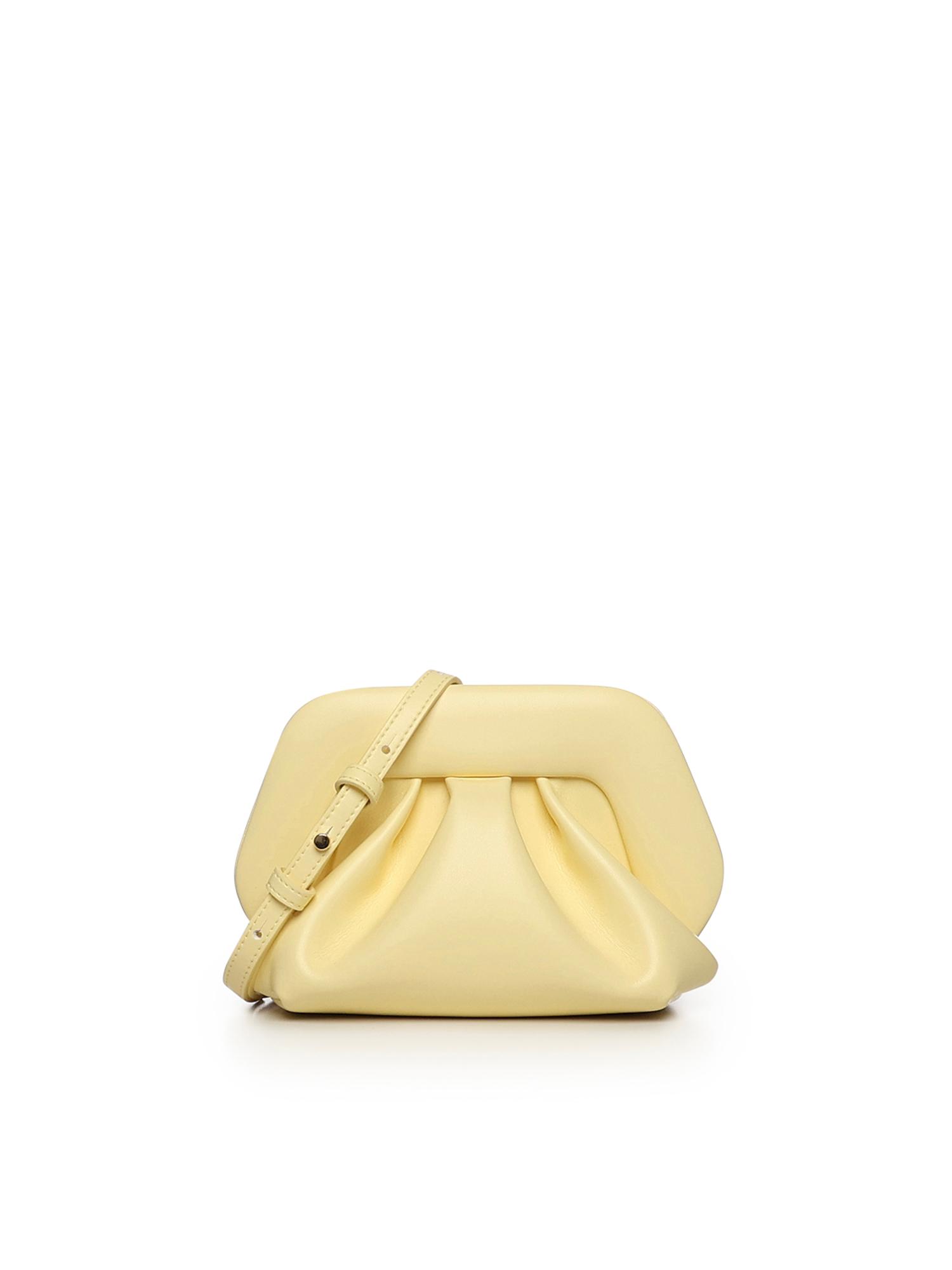 themoire' themoire bags pastel yyellow polyurethane - women