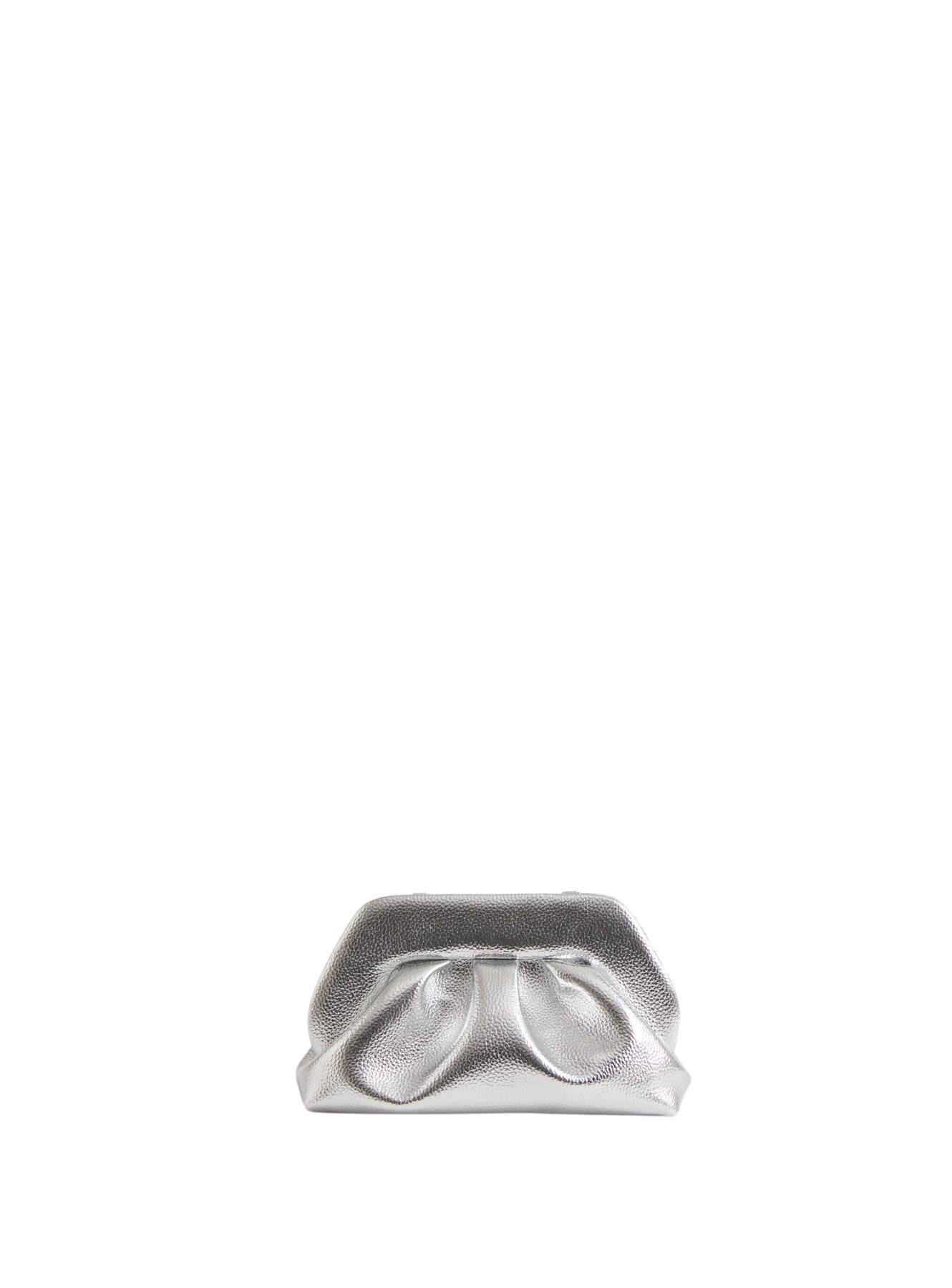 themoire bios medium bottolato laminato grey 37.polyurethane(rm0210) bag - women