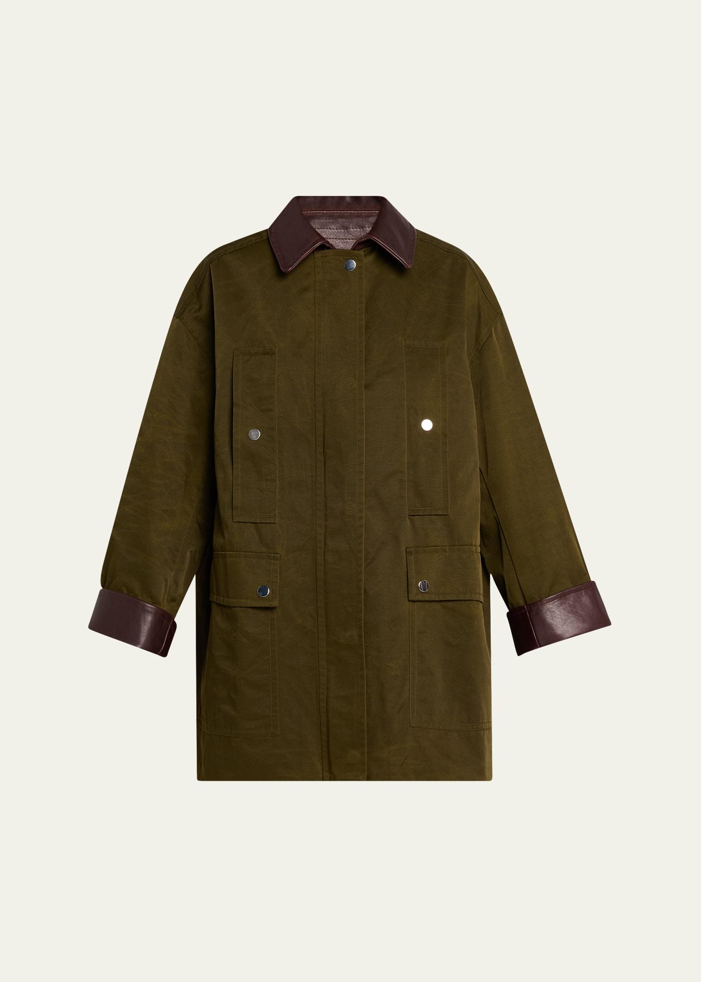theo oversized barn jacket