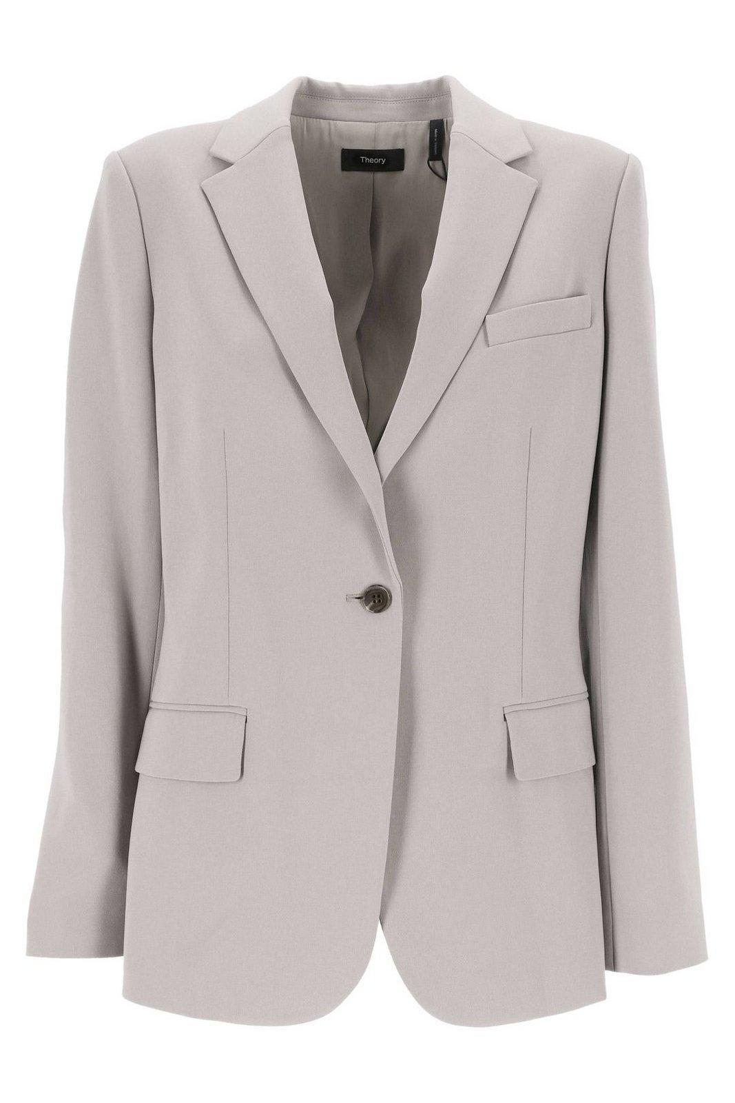 theory admiral crepe staple blazer