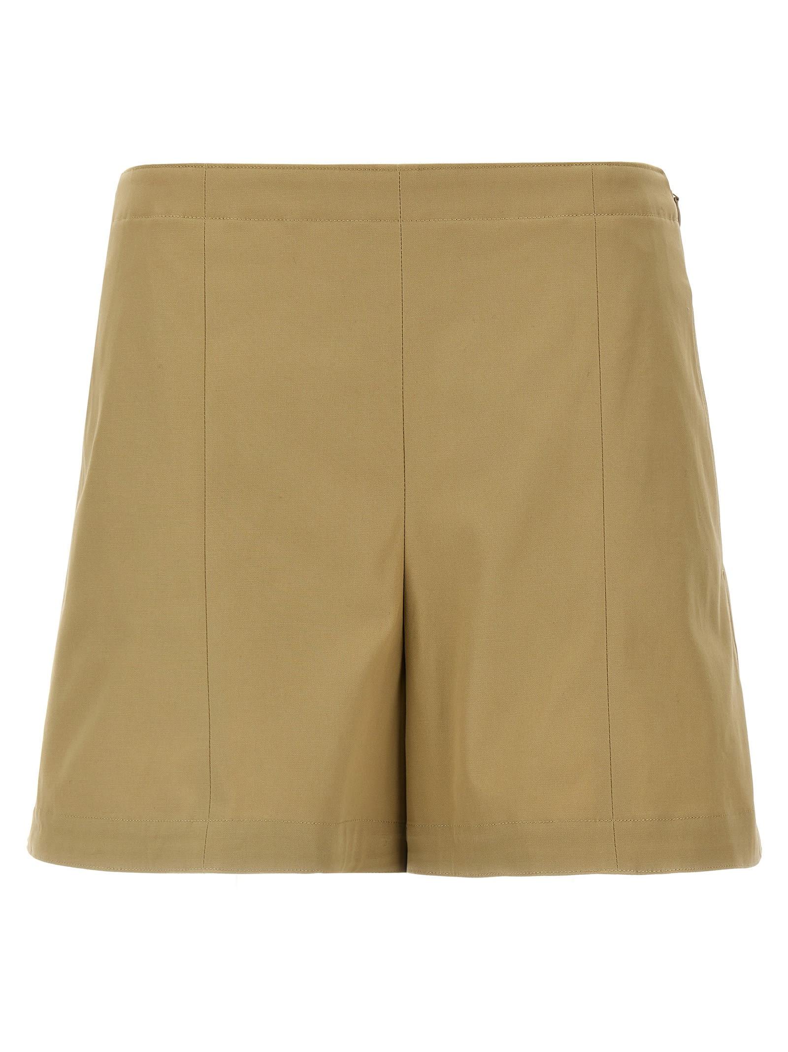 theory cotton shorts