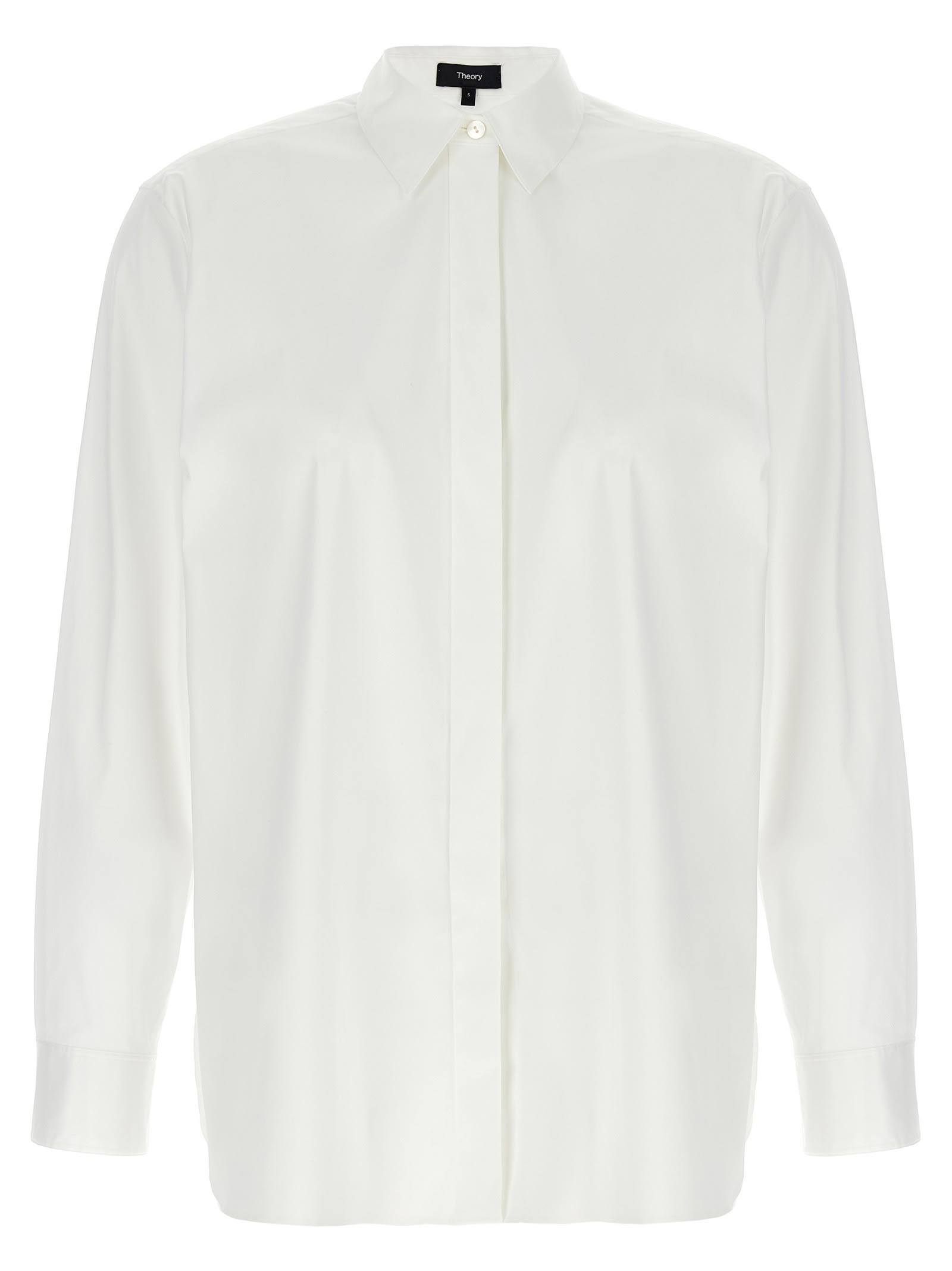 theory good cotton shirt