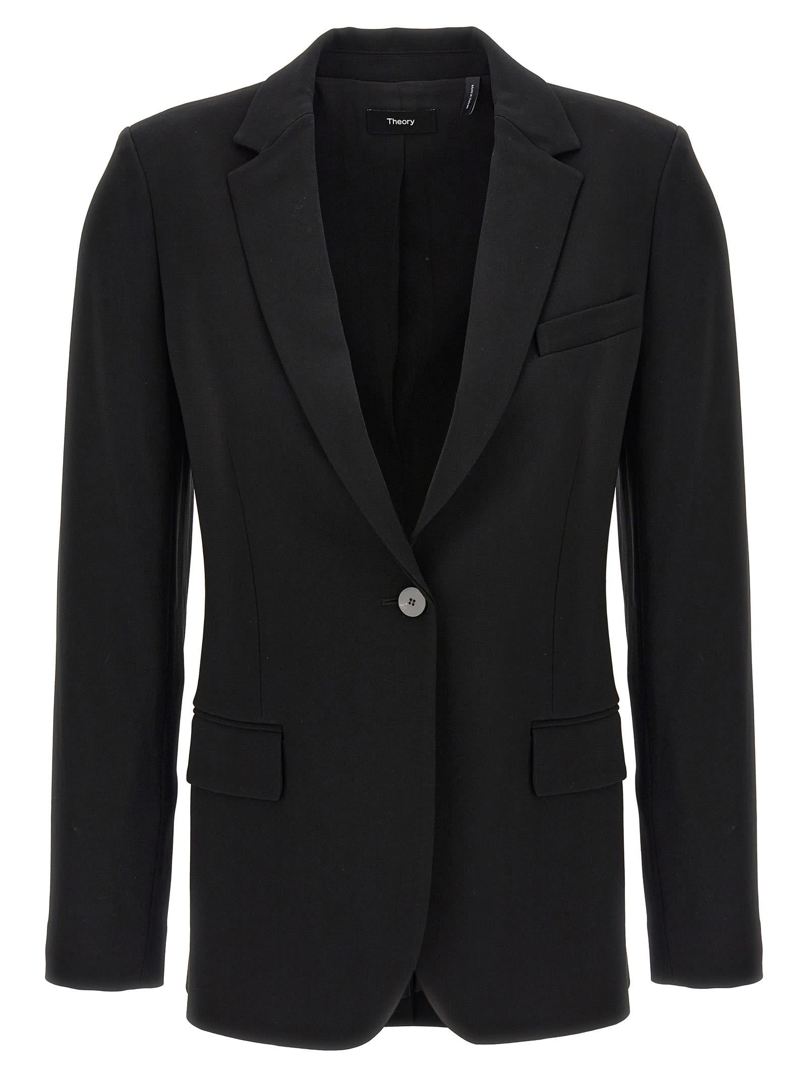 theory staple blazer
