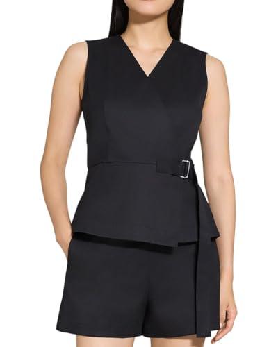 theory women's casual, black