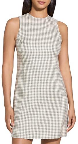 theory women's easy flare dr b, cream multi