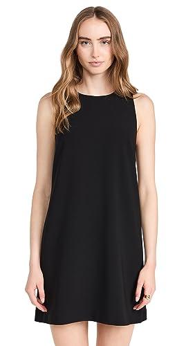 theory women's shift mini dress, black, 8