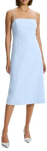 theory women's strappy a-line midi dress, skylight