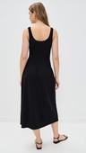 theory women's texture dress, black, xxs-xs