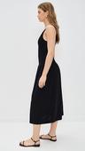 theory women's texture dress, black, xxs-xs
