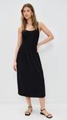 theory women's texture dress, black, xxs-xs