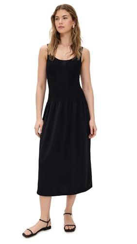 theory women's texture dress, black, xxs-xs