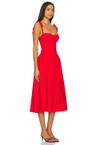 theresa midi corset dress