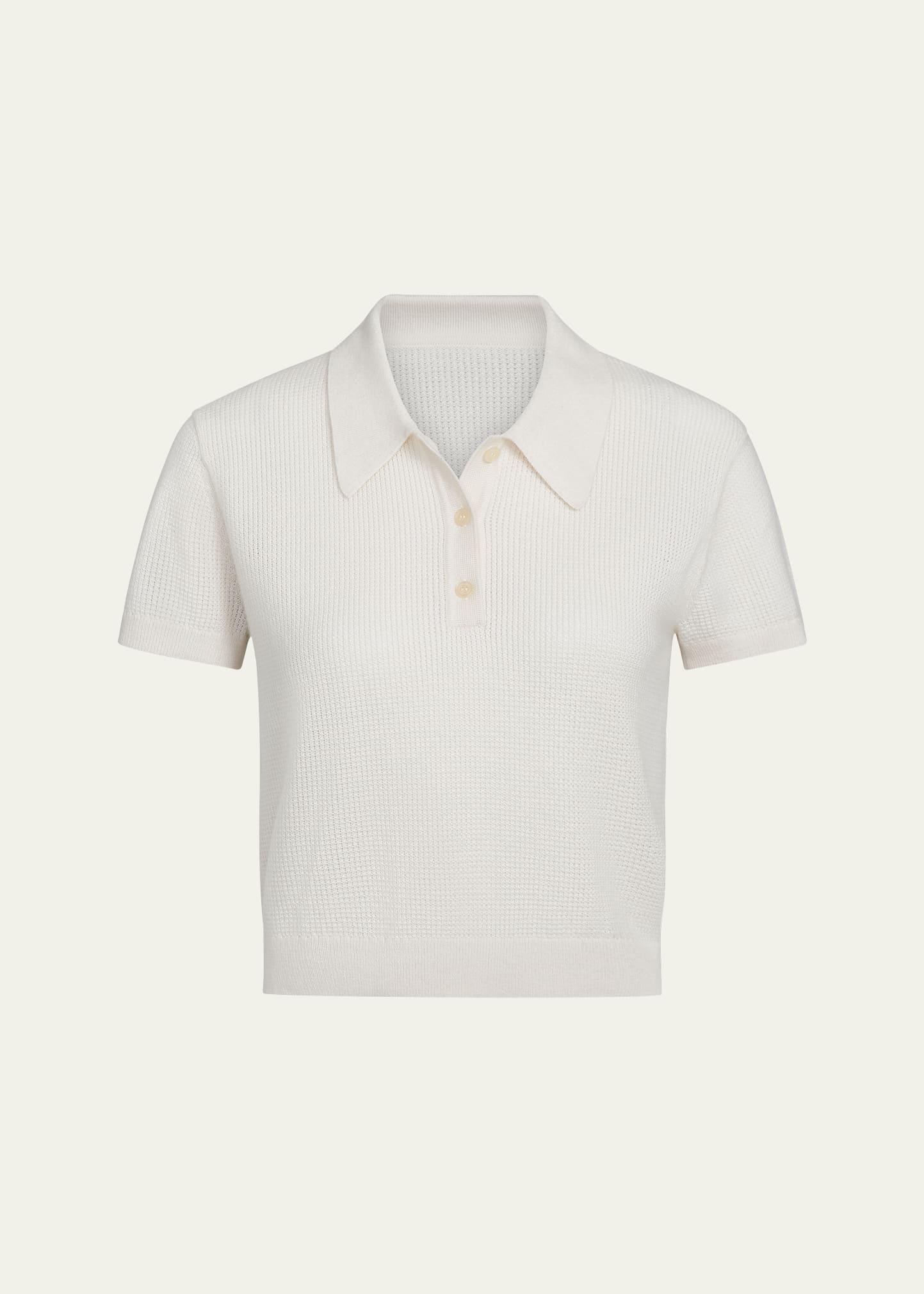 thermal cashmere polo