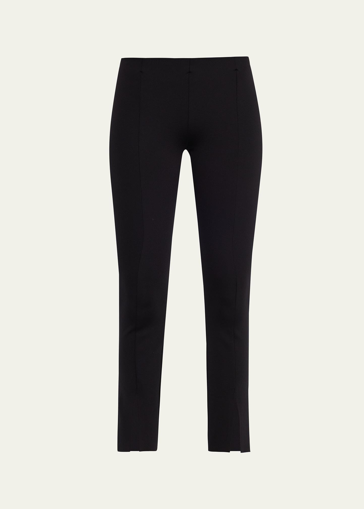 thilde slit-front skinny pants