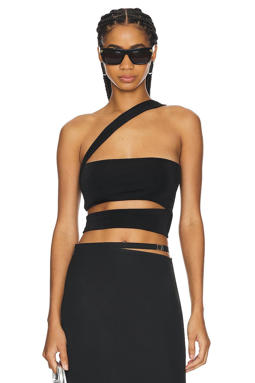 thin bandage neck top