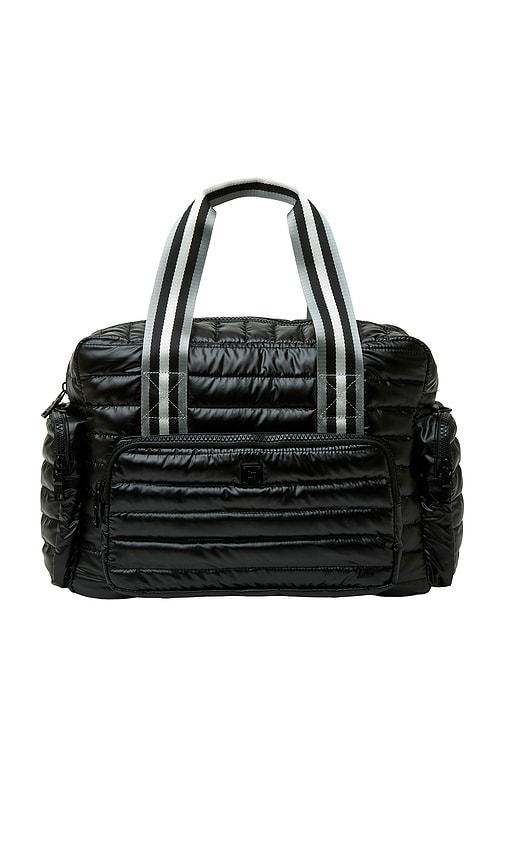 think royln voyager bag in black.