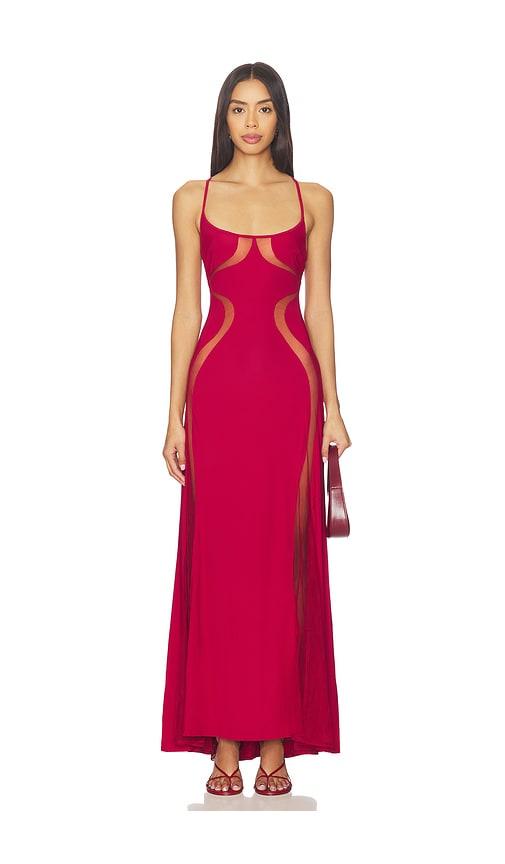 thistle and spire psyche slip in red.
