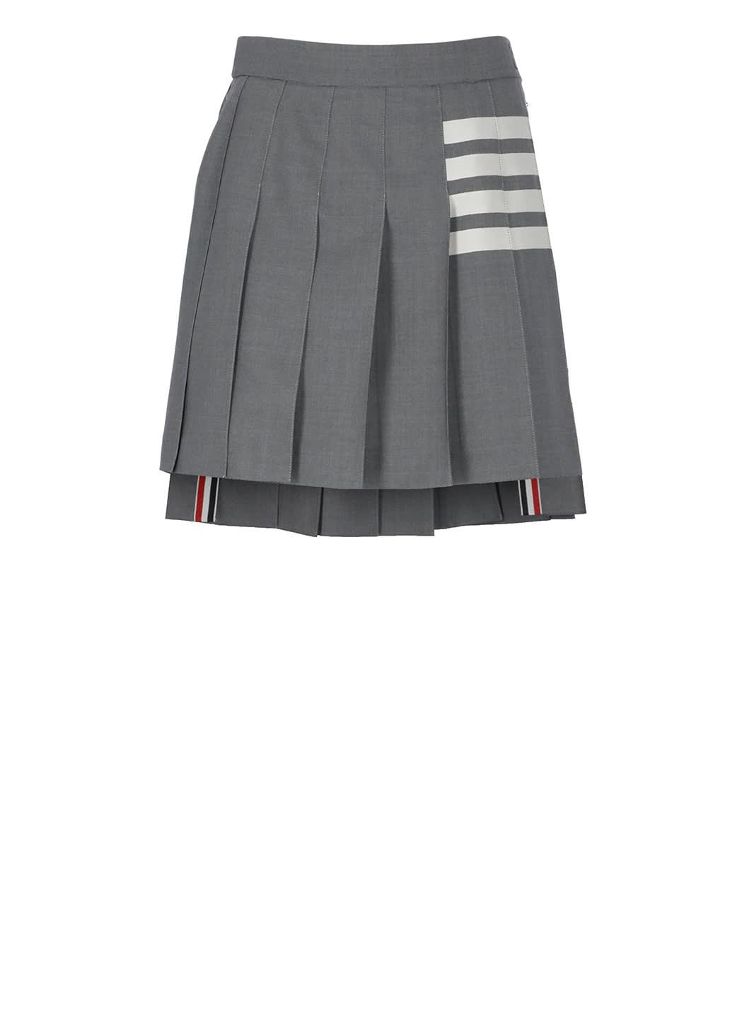 thom browne 4 bar skirt