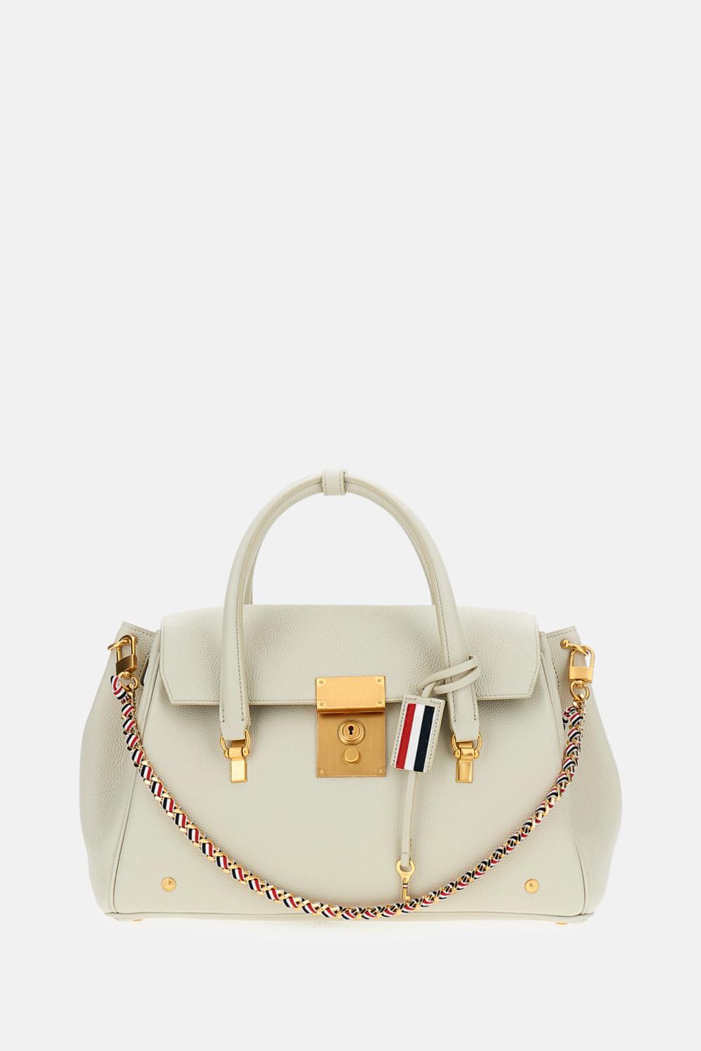 thom browne bags grey calf full grain leather - women