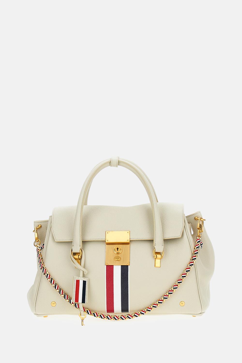 thom browne bags grey calf full grain leather - women