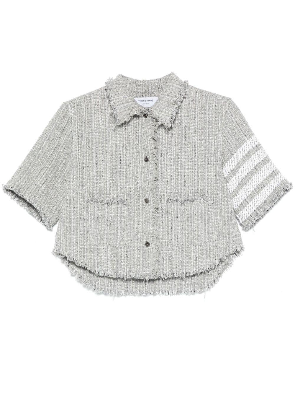 thom browne cotton blend shirt