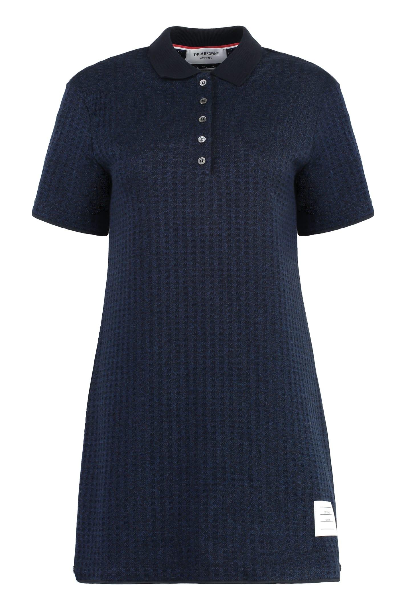 thom browne cotton mini dress