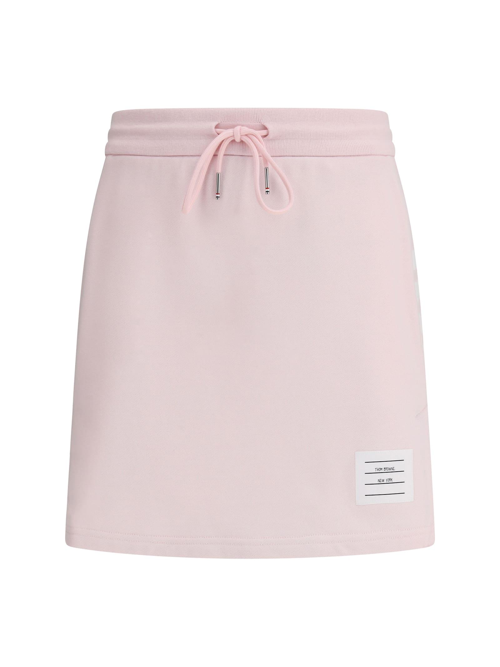 thom browne cotton mini skirt