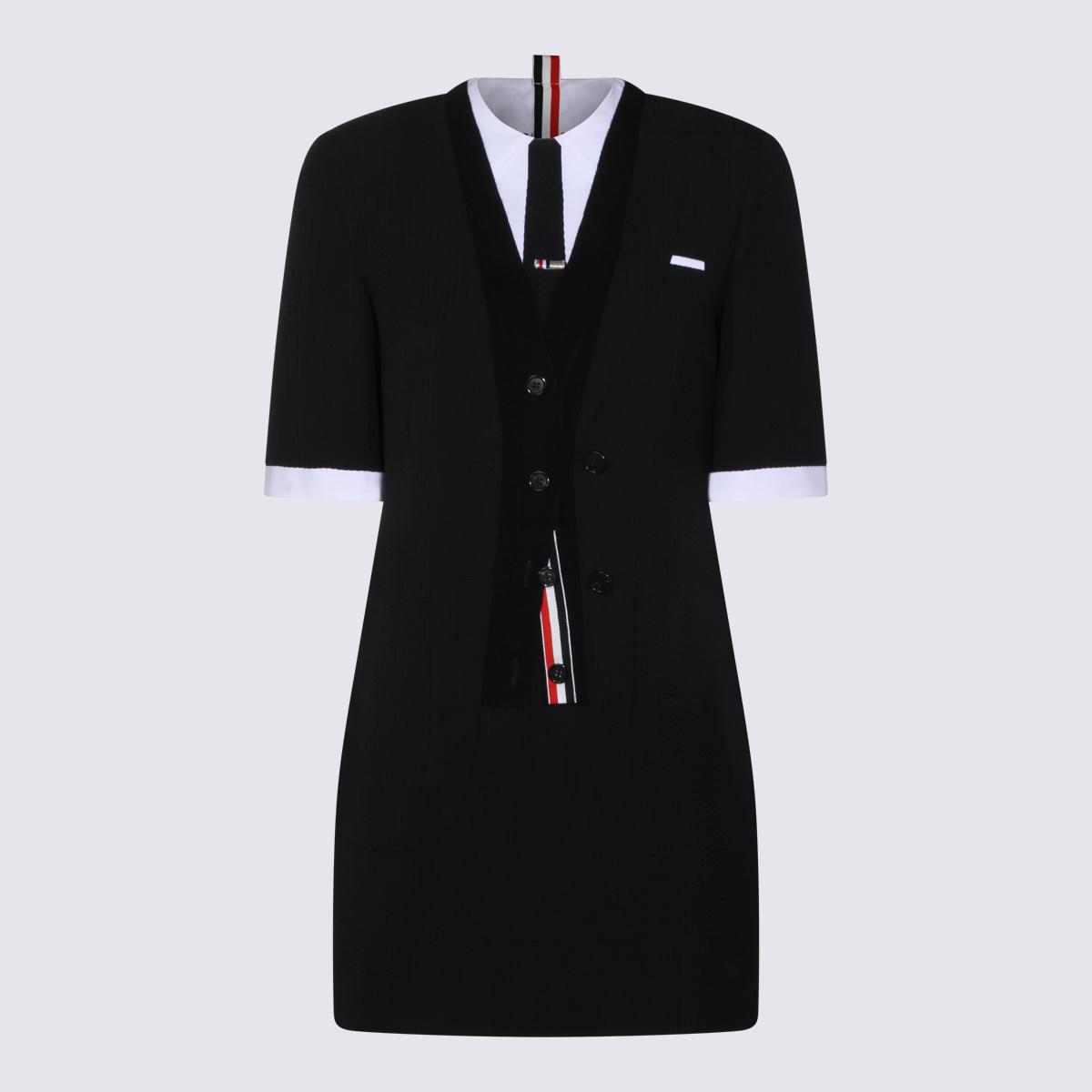 thom browne dresses black _wo - women