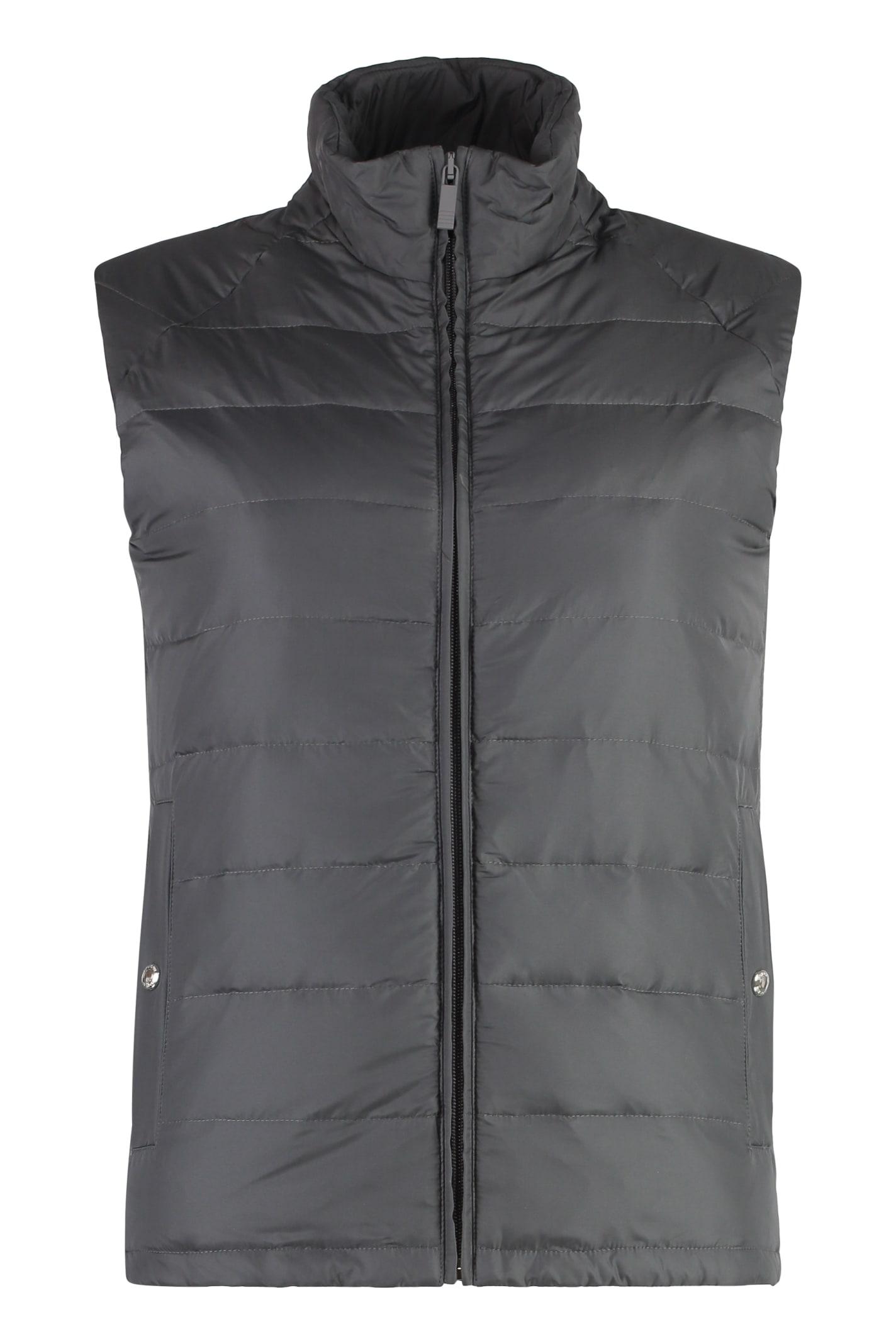 thom browne full zip down vest