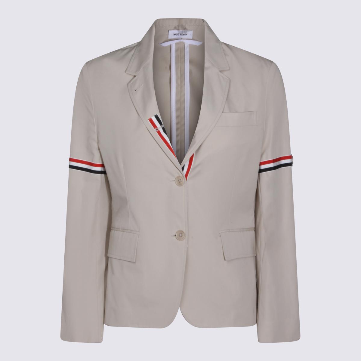 thom browne jackets beige _co - women