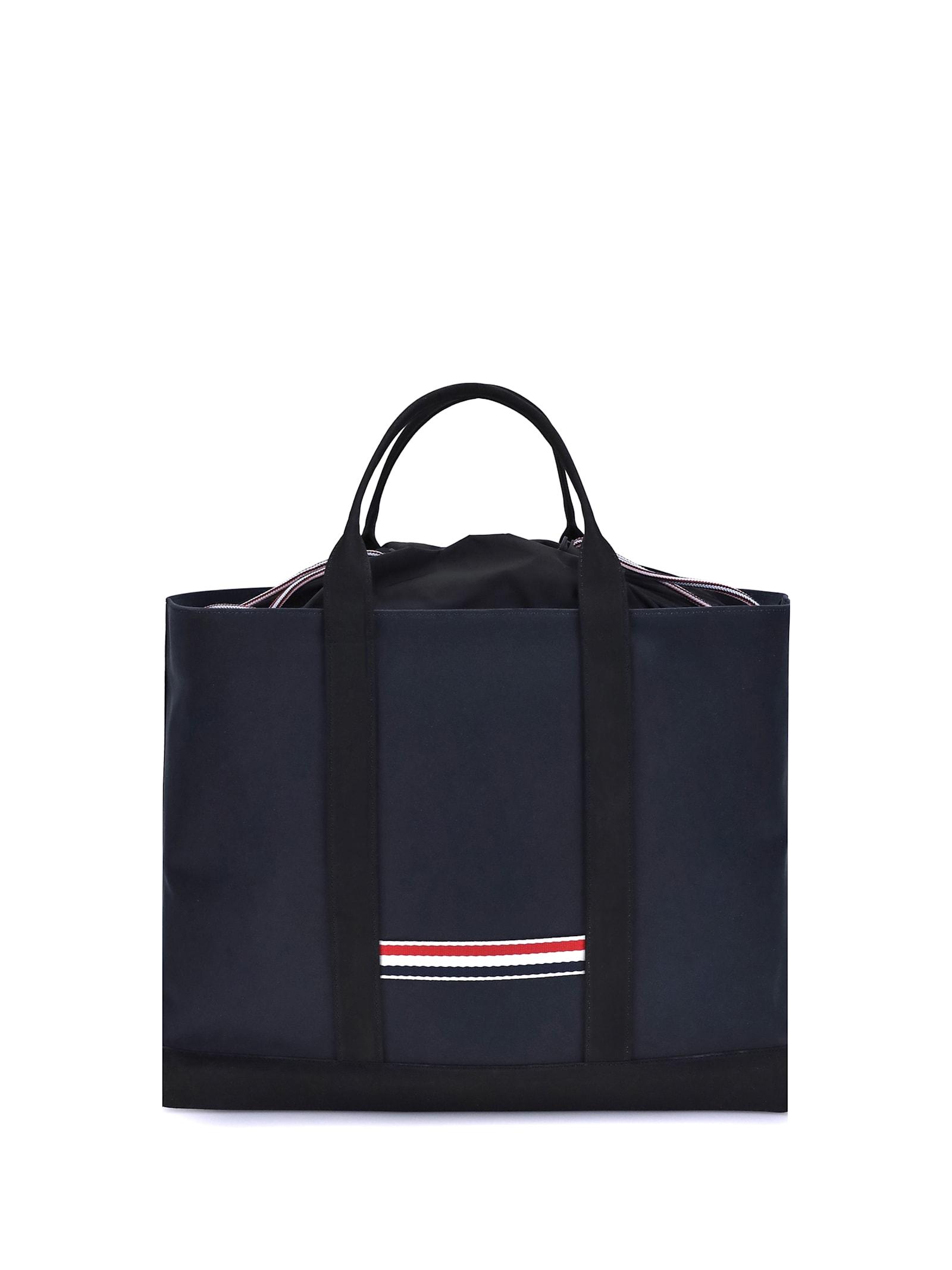 thom browne medium tool tote w/ drawstring opening i