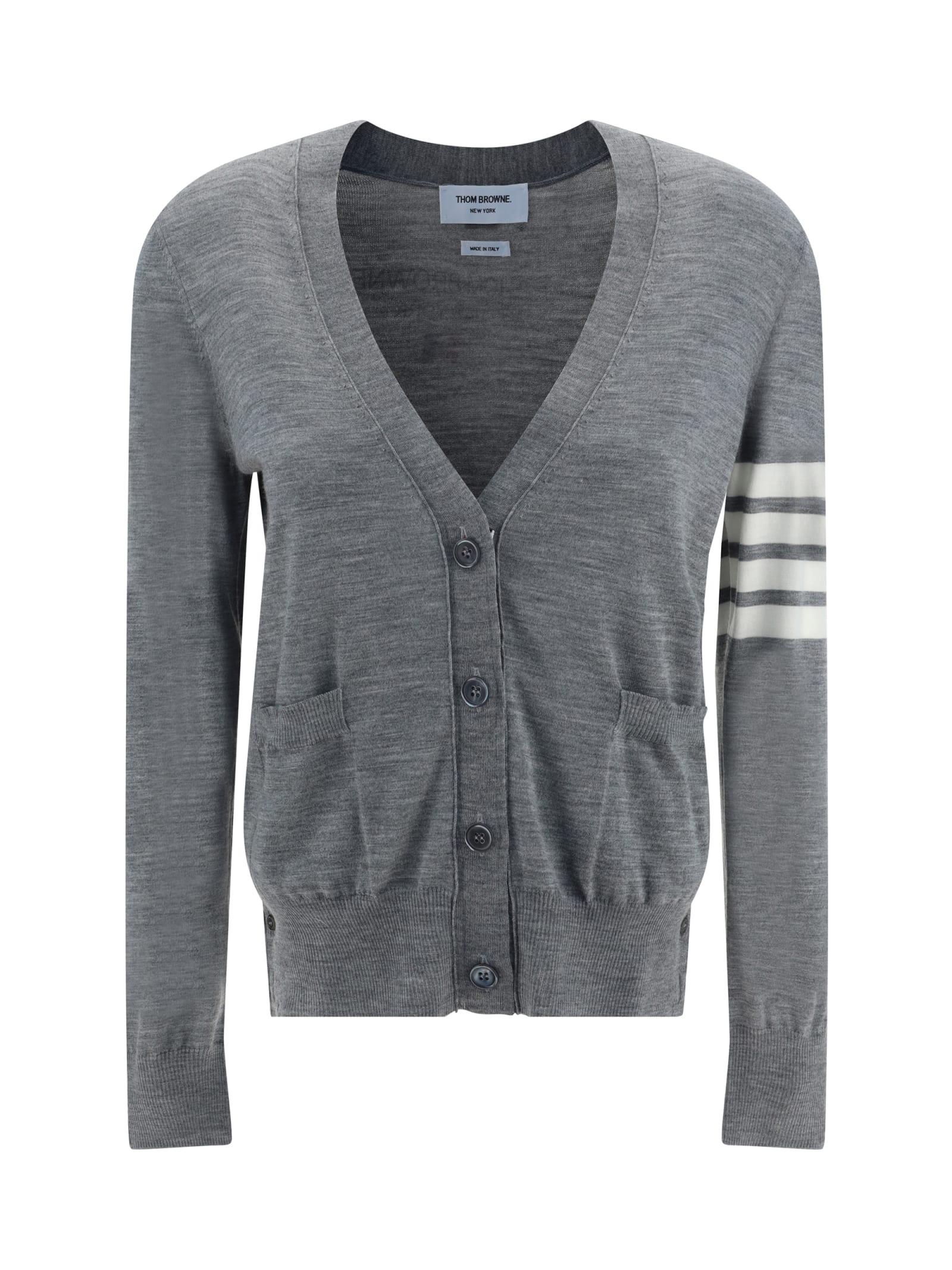 thom browne merino wool cardigan