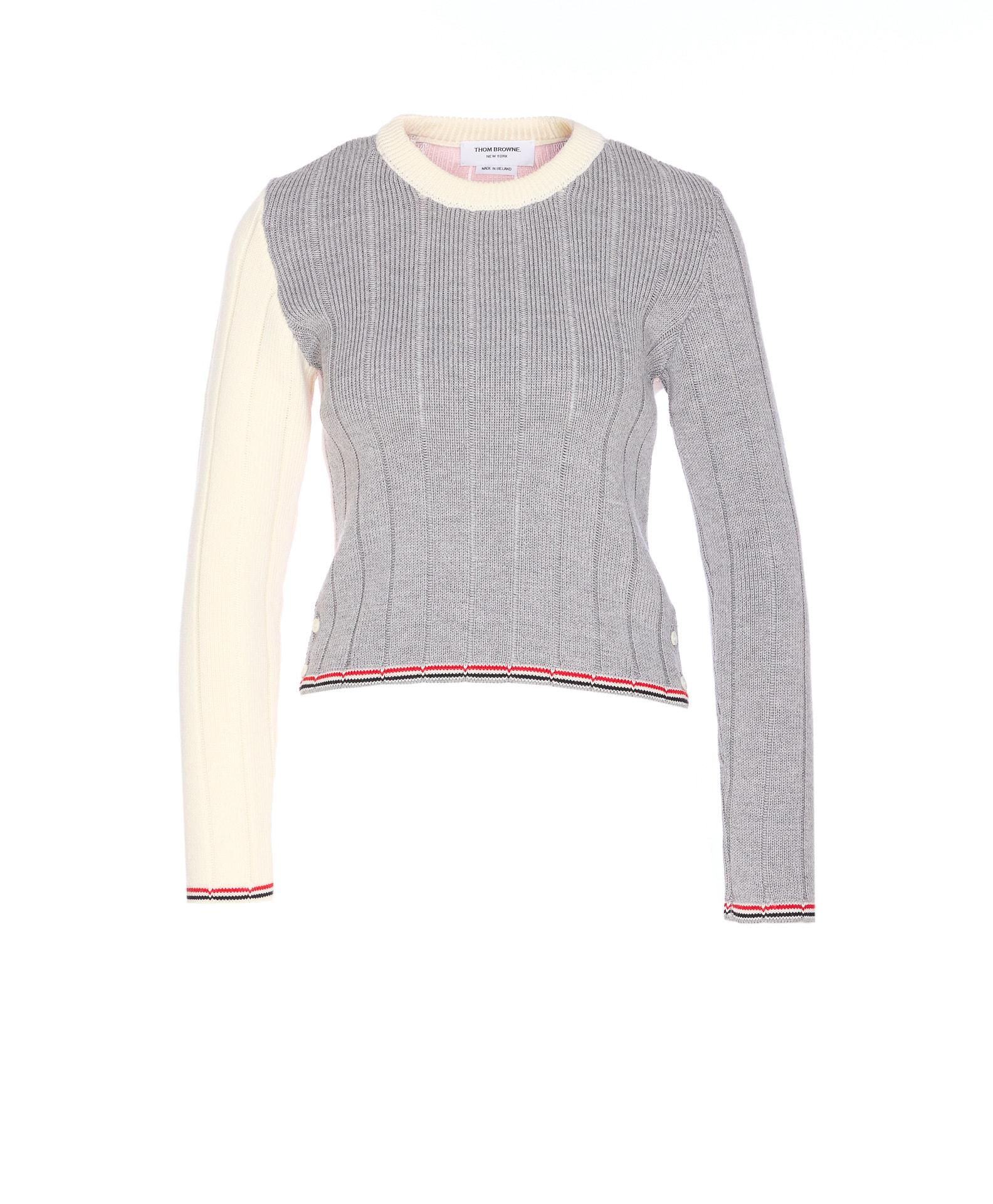 thom browne merino wool sweater