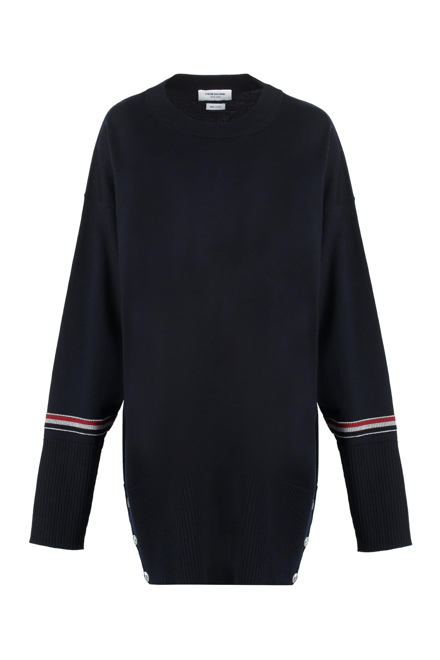 thom browne merino wool sweater