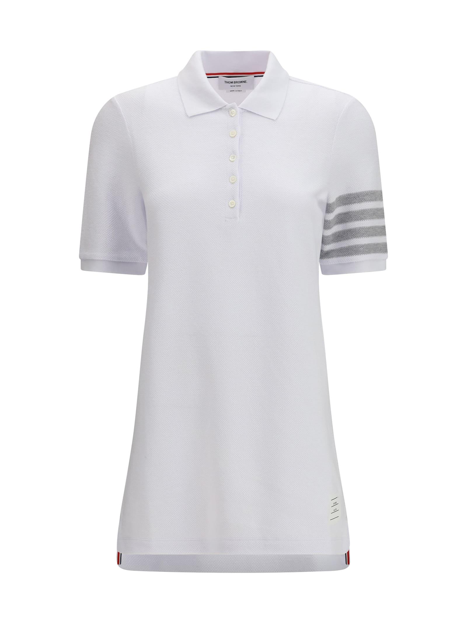 thom browne piqué polo dress