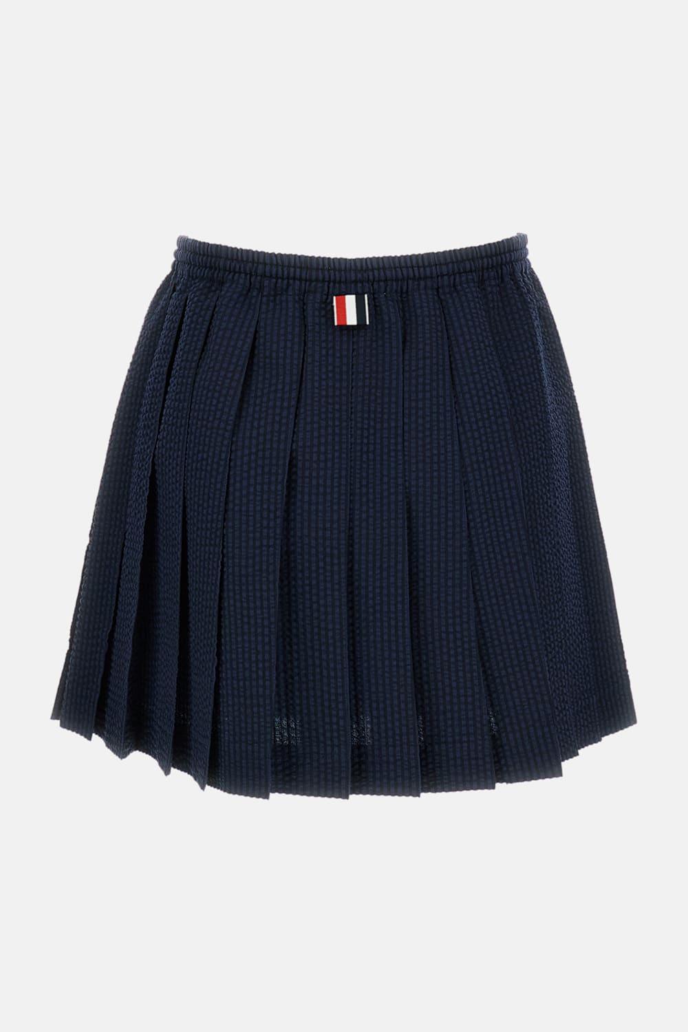 thom browne pleated skirt