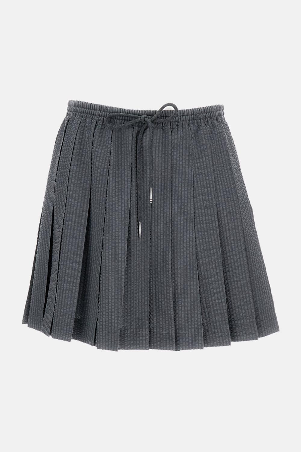 thom browne pleated skirt