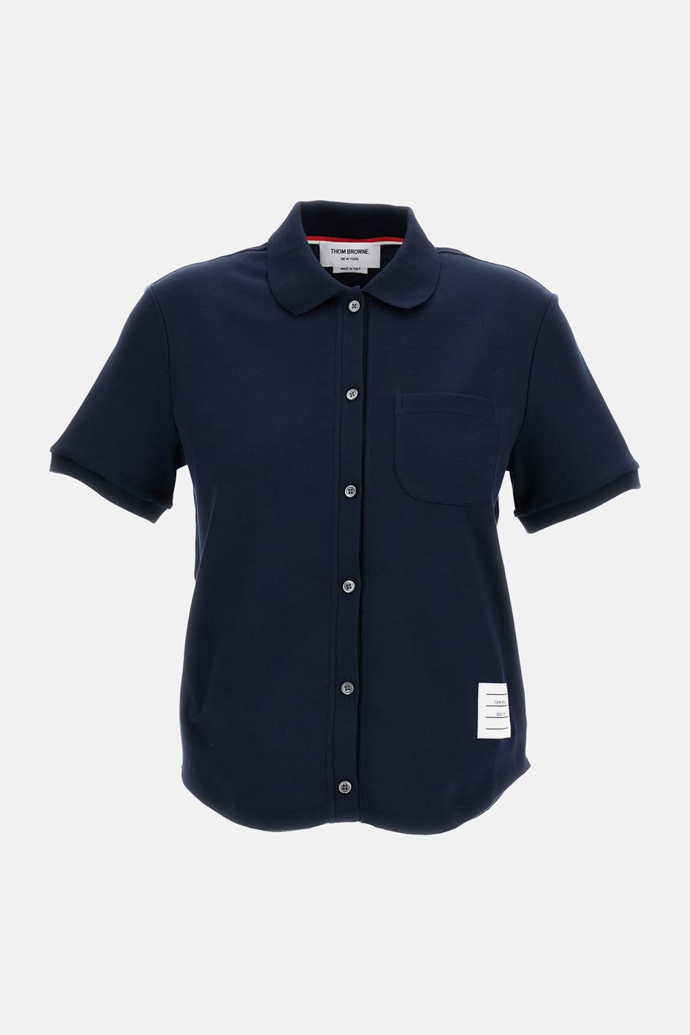 thom browne polo shirt