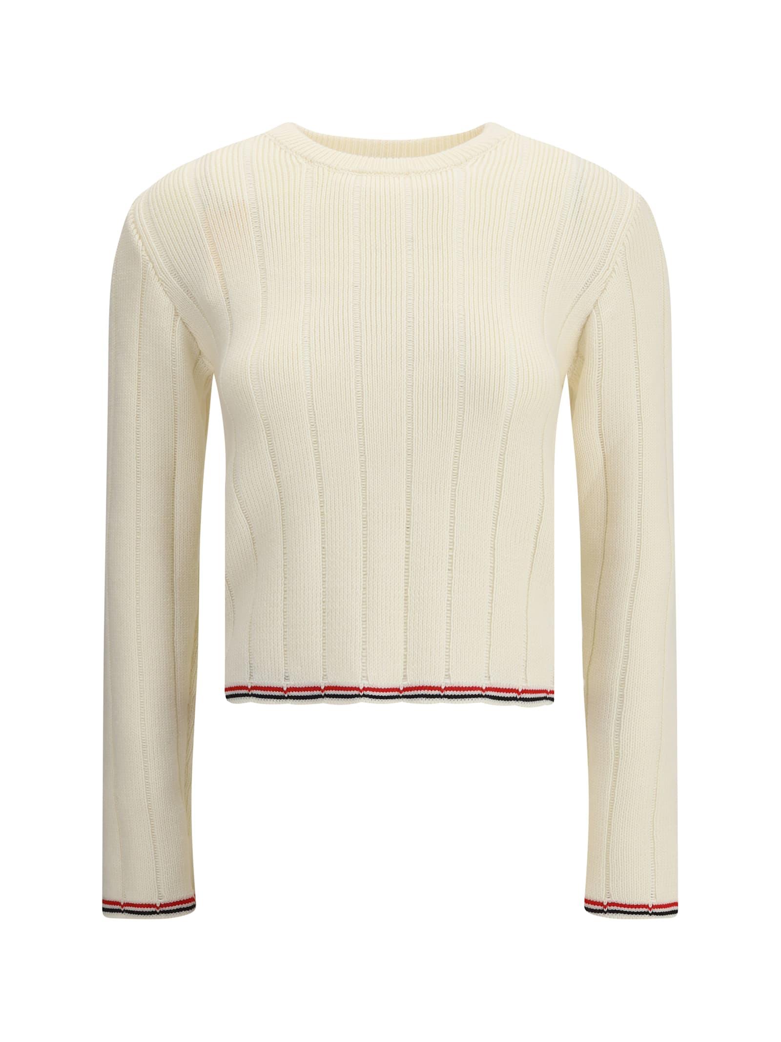 thom browne ribbed sweater