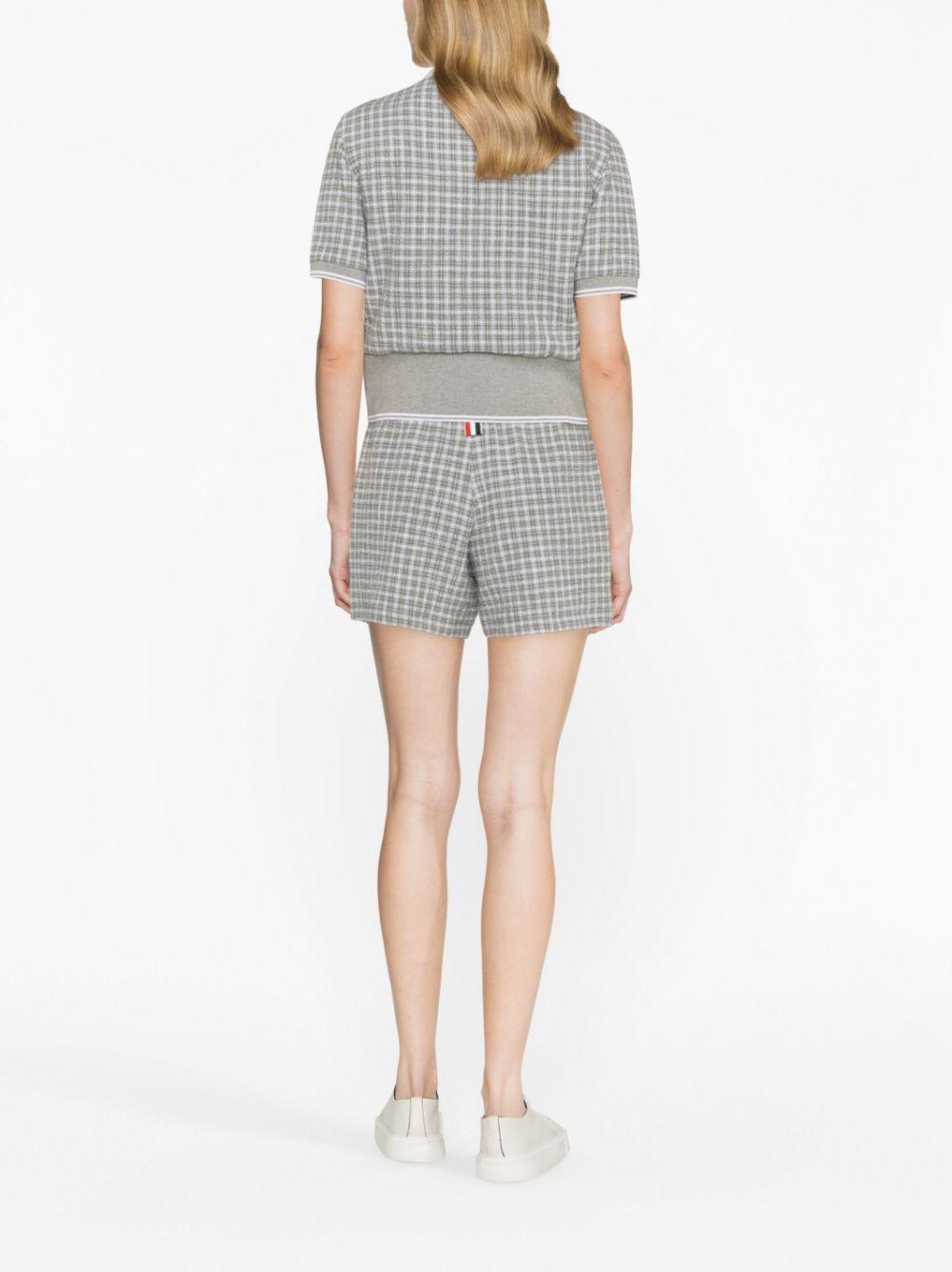 thom browne shorts grey cotton - women